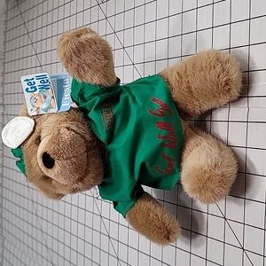 Dr Ted-E-Bear Get‎ Well Soon 10" Fiesta Bear - Preloved Shelf-sitter